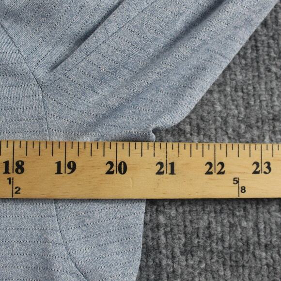 Lululemon Hoodie Men Medium Drysense License To Train Lightweight Blue Gym - Picture 6 of 7